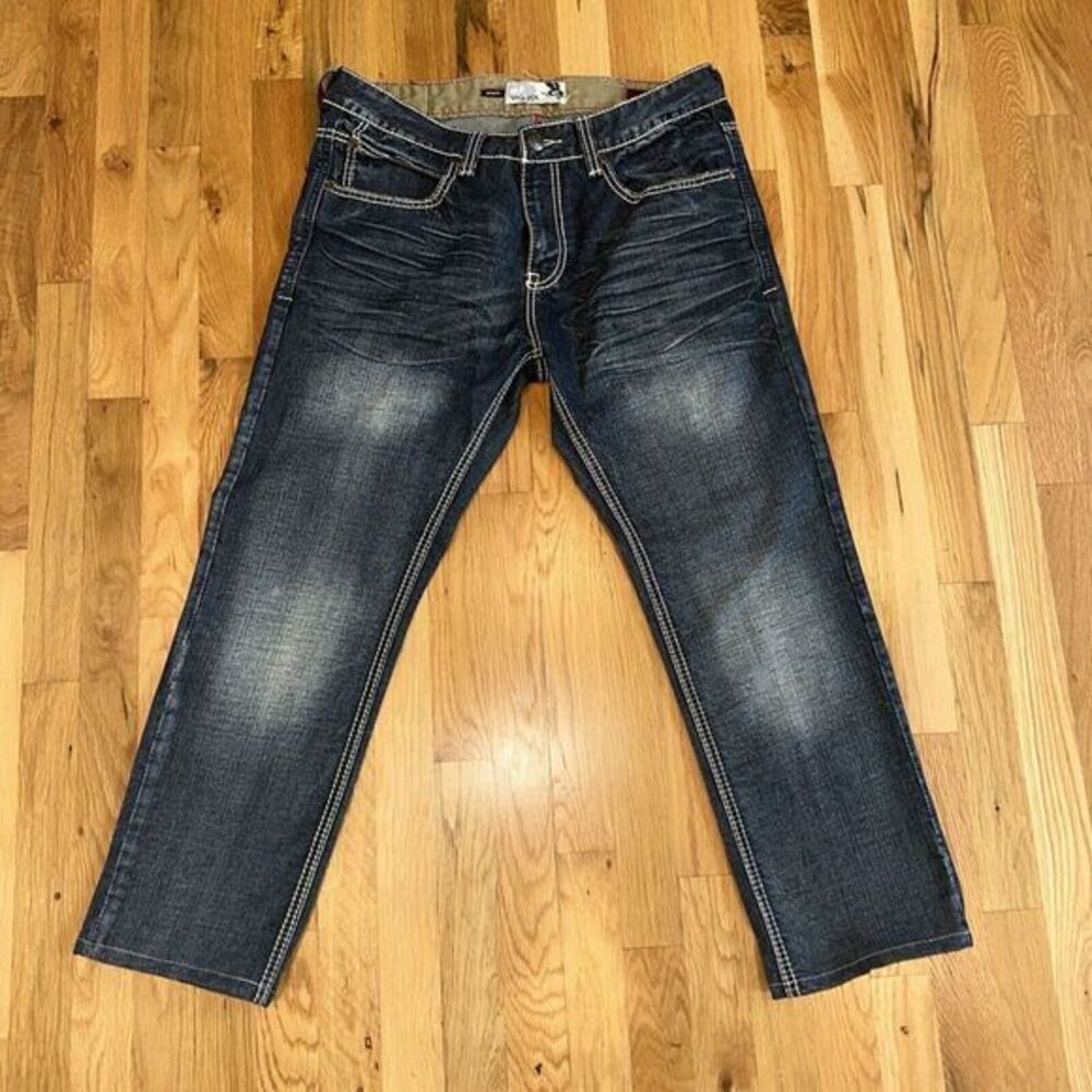 Vigoss Jeans Mick Slim Fit/slim Blue Wash Men's‎  Size 33x30 Jeans